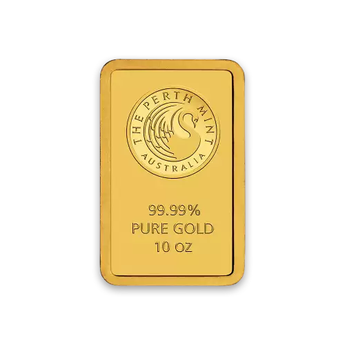 10 oz Gold  Perth Mint Gold Bar (3)
