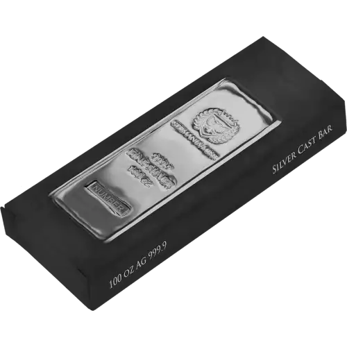 100oz Germania Mint Silver Bar (3)