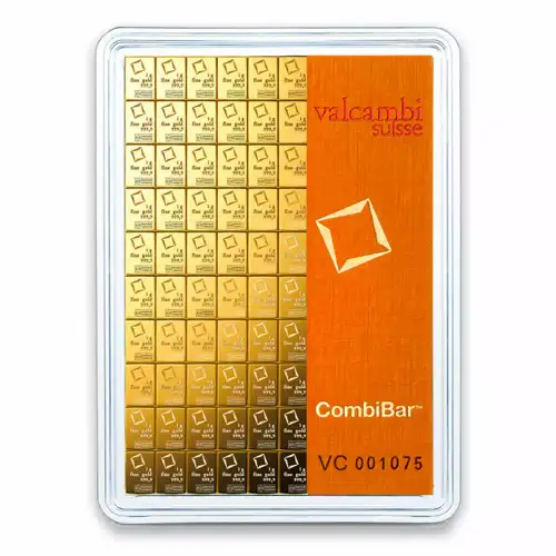1g x 100 Valcambi Gold CombiBar