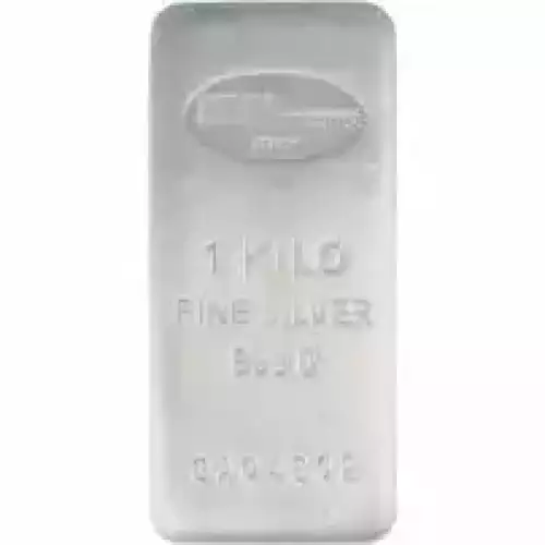 1kg Generic Silver Bar - No Packaging (2)