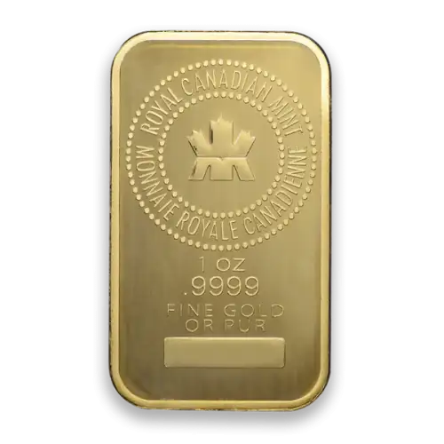 1oz Royal Canadian Mint Gold Bar (2)