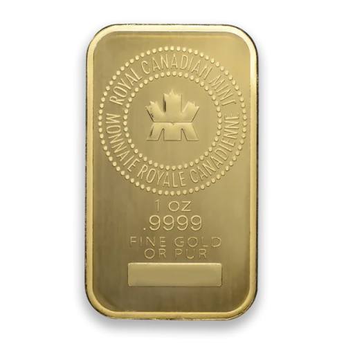 1oz Royal Canadian Mint Gold Bar (2)