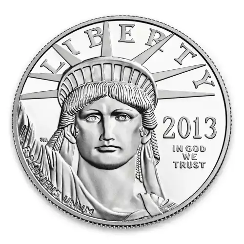 2013 1oz American Platinum Eagle Coin Proof - PCGS PR70