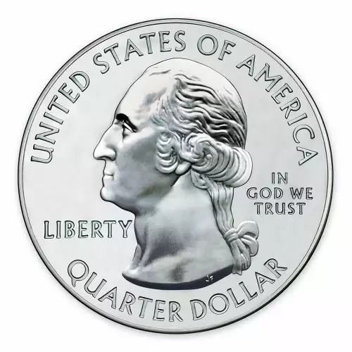 2013 America the Beautiful 5oz Silver - Perry's Victory and International Peace Memorial, OH with OGP