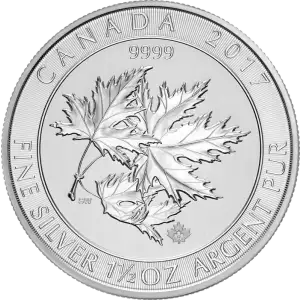 2017 1.5oz Canadian Silver Maple Leaves (2)