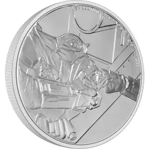 2022 1oz The Mandalorian Classic - Grogu Silver Coin (2)