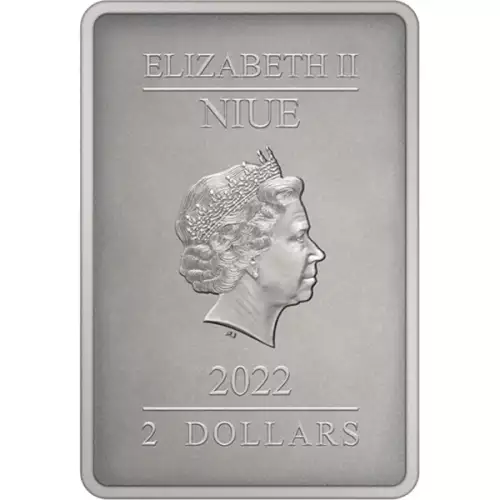 2022 1oz The Mandalorian - The Mandalorian Silver Poster Coin (2)