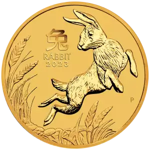 2023 10oz Australian Perth Mint Gold Lunar III: Year of the Rabbit (2)