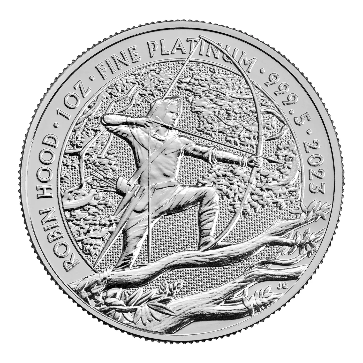 2023 1oz  Robin Hood platinum Bullion Coin (2)