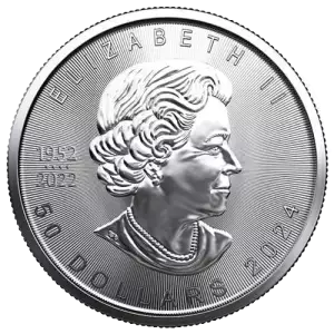 2024 1oz Canadian Platinum Maple Leaf (2)