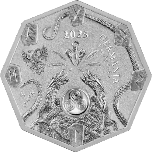 2025 1 oz Witchcraft - Herbalist Silver Coin (2)