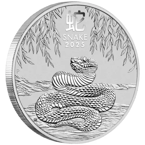 2025 1oz  Australian Perth Mint silver Lunar Series III: Year of the Snake (3)