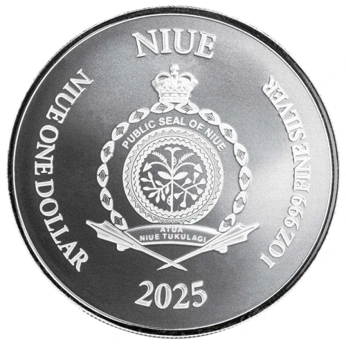 2025 1oz Niue - Lady Justice Silver Round (2)