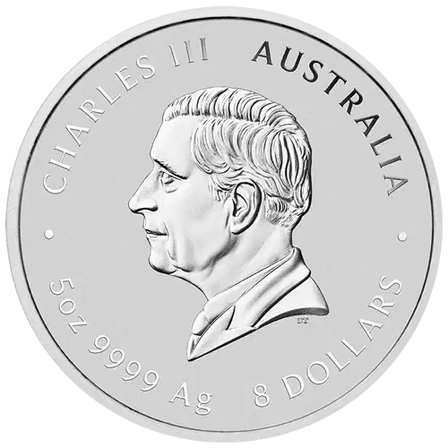 2027 5 oz Australian Perth Mint Silver Lunar Series III: Year of the Goat