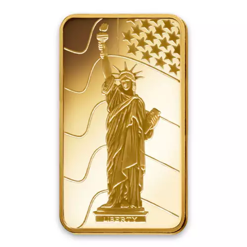 2.5g PAMP Gold Bar - Liberty (2)