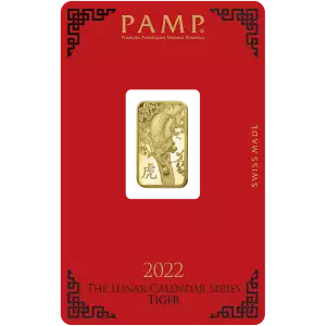 5 g 2022 Gold PAMP Lunar Year Of The Tiger (2)