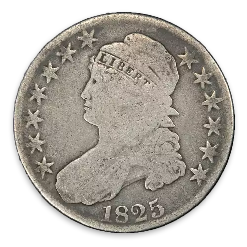 Capped Bust Half Dollar (1807 - 1839) - Circ
