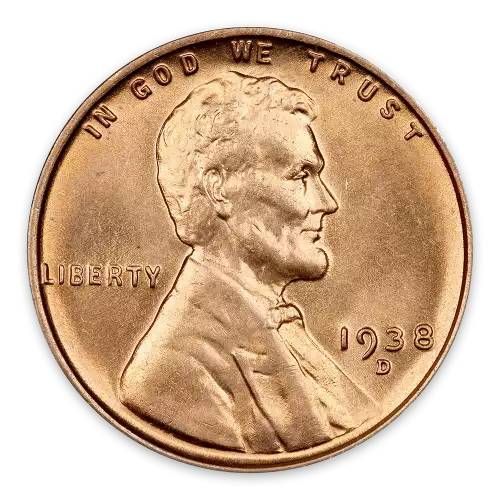 Cent - Lincoln Wheat Ear reverse - MS+