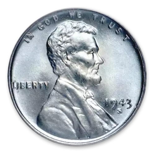 Cent - Lincoln Wheat Ear reverse STEEL -  Circulated
