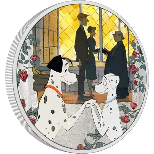 Disney 101 Dalmatians- 2022 1oz Love Silver Coin (2)