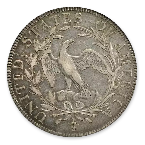 Draped Bust Half Dollar (1796 - 1807) - XF