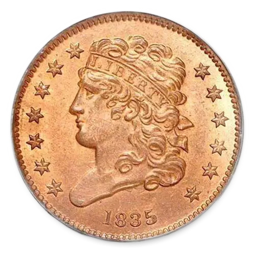 Half Cent Classic Head (1809 - 1836) - Circulated