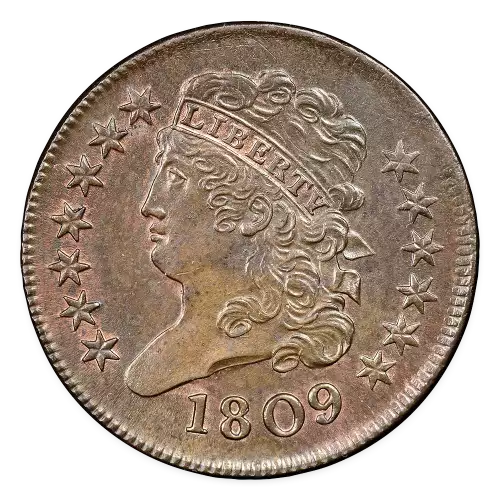 Half Cent Classic Head (1809 - 1836) - Circulated