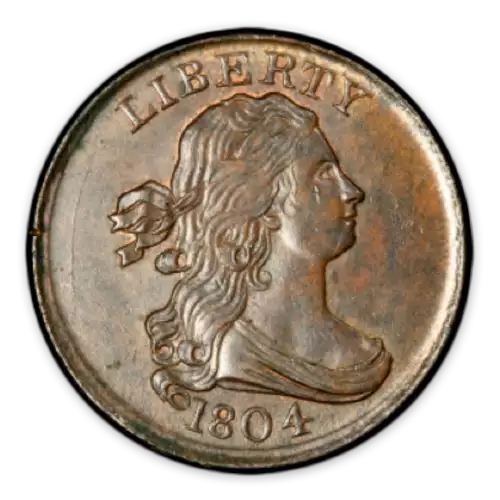 Half Cent Draped Bust (1800-1809) - Circulated