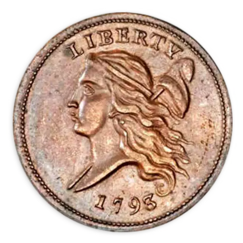 Half Cent Liberty Cap (1793-1797) - Circulated