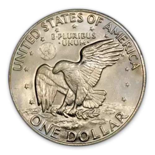 Ike Dollar (1971 - 1978) – AU  - Clad