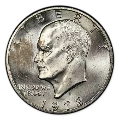 Ike Dollar (1971 - 1978) - BU - Silver