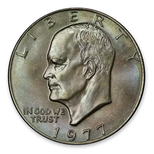 Ike Dollar (1971 - 1978) – Circ  - Clad