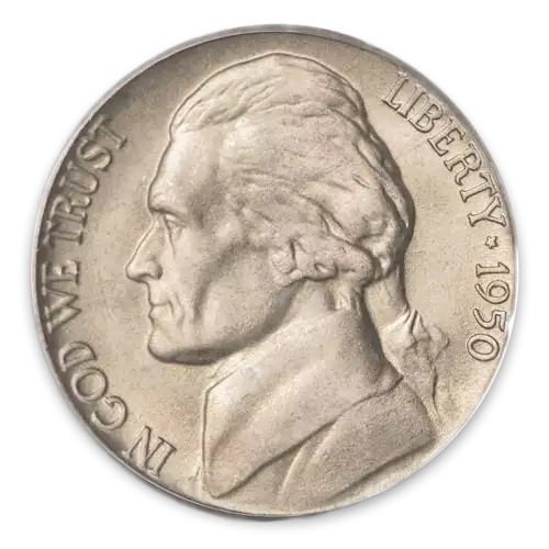 Jefferson Nickel (1938 - Date) - MS+