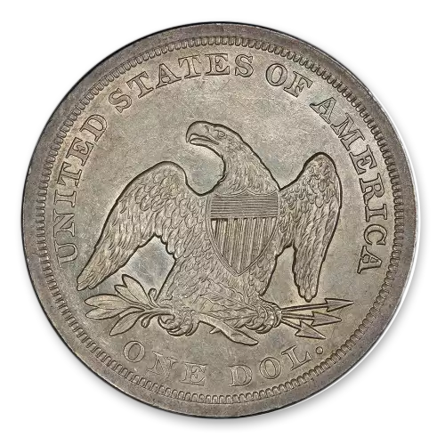 Liberty Seated Dollar (1836 - 1873) - MS+