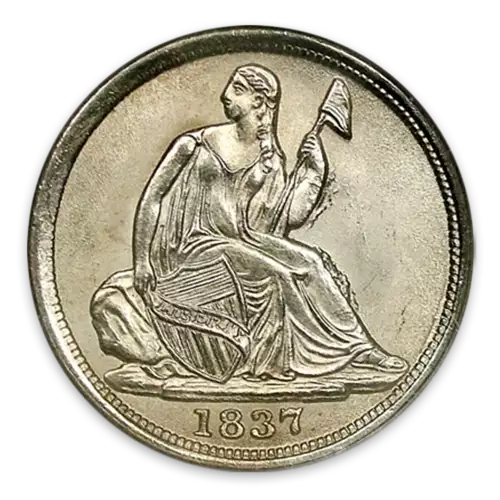 Liberty Seated Half Dime (1837 - 1873) - Circ