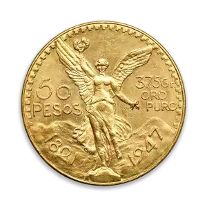 Mexico 50 Peso Gold Coin  (2)