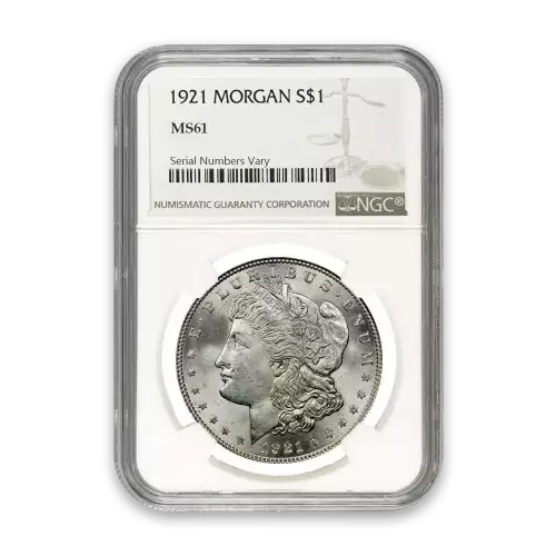 Morgan Dollar (1921) - PCGS - MS61