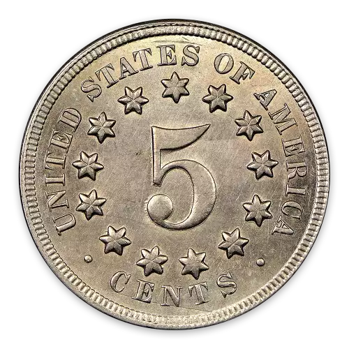 Shield Nickel (1866 - 1883) - XF