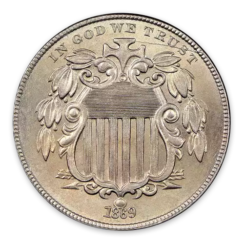 Shield Nickel (1866 - 1883) - XF
