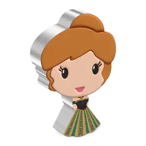 Disney Frozen - 2022 1oz Anna Silver Chibi Coin (2)