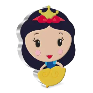 Disney Princess - 2021 1oz Snow White Silver Chibi Coin (2)