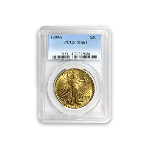 St. Gaudens $20 (1907 – 1933) - MS61 - PCGS / NGC