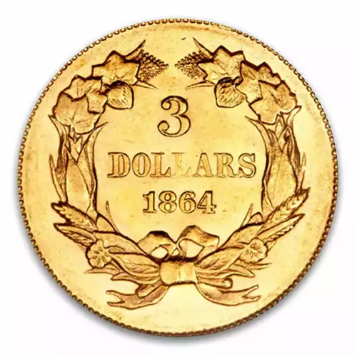 Three Dollar (1854 – 1889) - Circ
