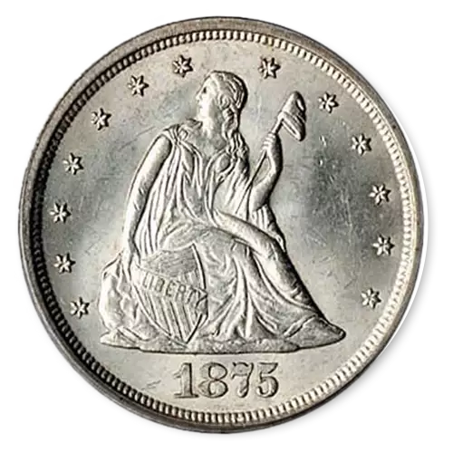 Twenty Cent (1875 - 1878) - MS+