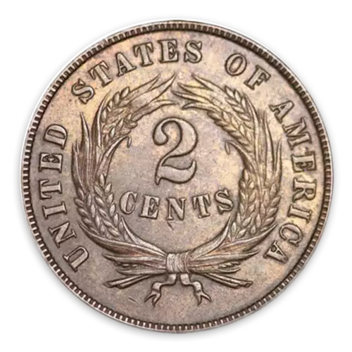 Two Cents (1864 - 1873) - MS+