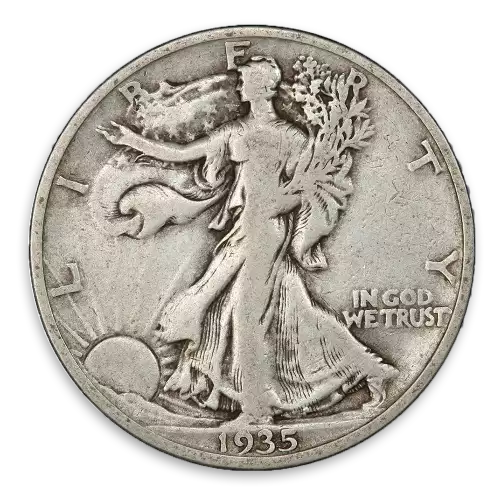 Walking Liberty Half Dollar (1916 - 1947) - Circ